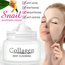 قم بتحميل الصورة في عارض الصور ، Cream Collagen deep cleansing - كولاجين الحلزون