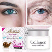 قم بتحميل الصورة في عارض الصور ، Cream Collagen deep cleansing - كولاجين الحلزون