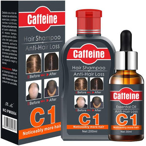 Caffeine hair shampoo & Essential oil