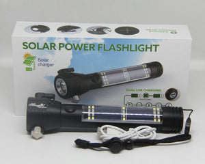 POWER SOLAR FLASHLIGHT