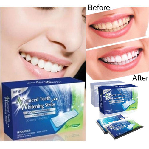 ADVANCED TEETH WHITENING STRIPS